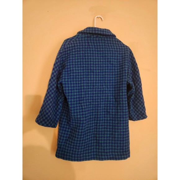 VTG 1960s Vintage Irish Tweed Mod Style Wool Coat Womens Small - Picture 2 of 3